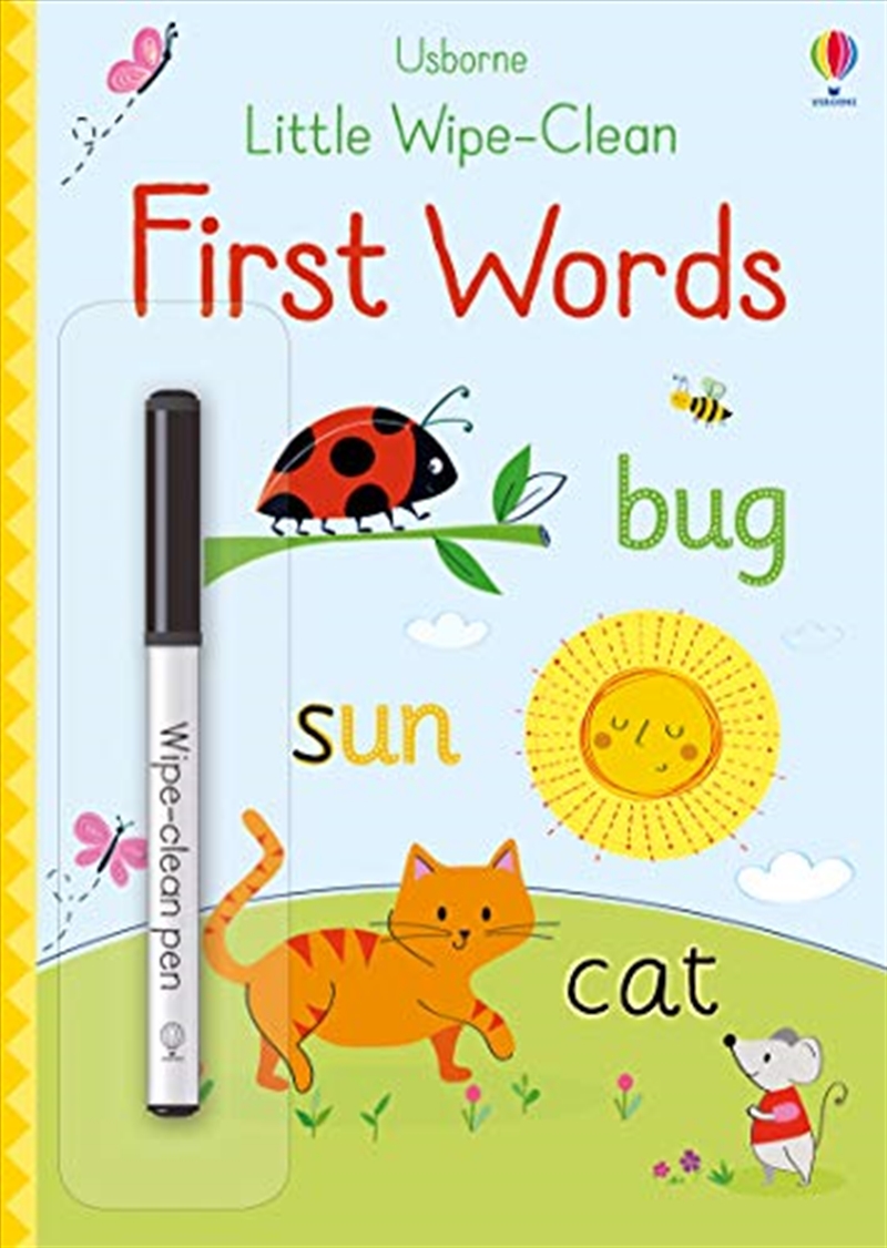 Little Wipe-Clean - First Words/Product Detail/Kids Colouring