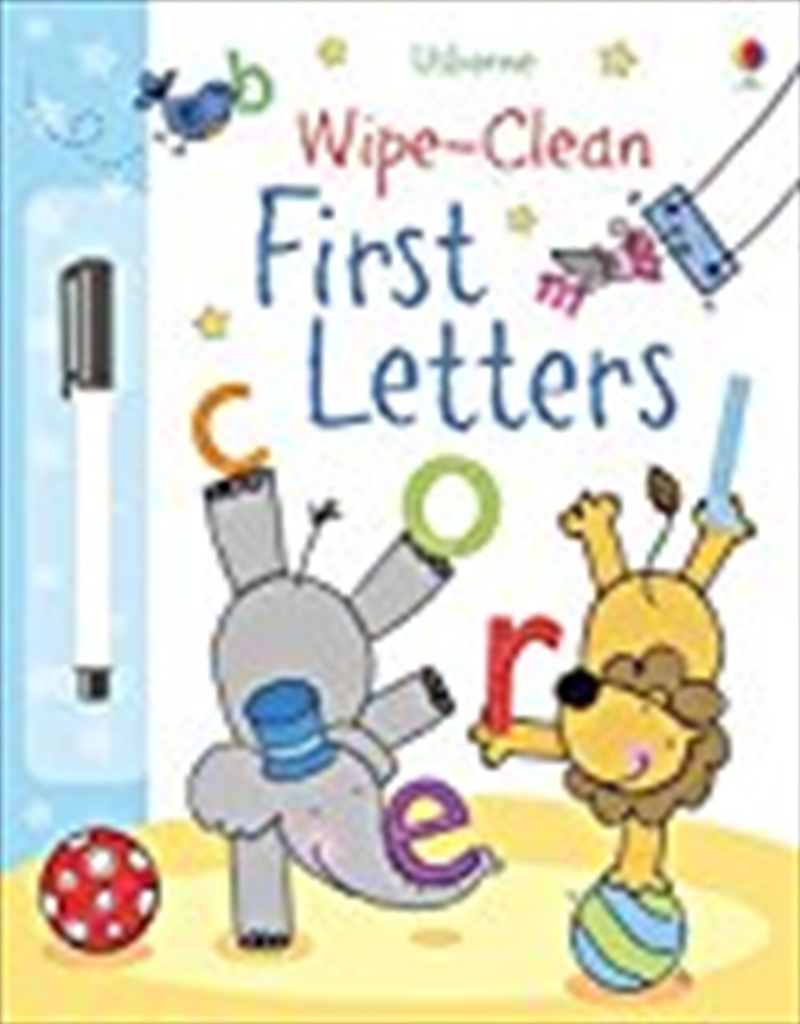 Wipe-Clean First Letters (Wipe-Clean Books)/Product Detail/Kids Colouring