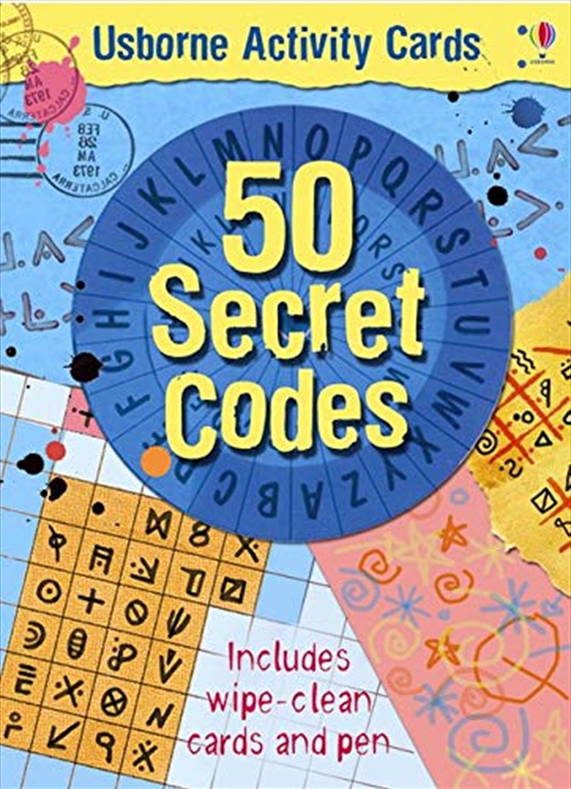 50 Secret Codes (Usborne Activity Cards)/Product Detail/Kids Activity Books