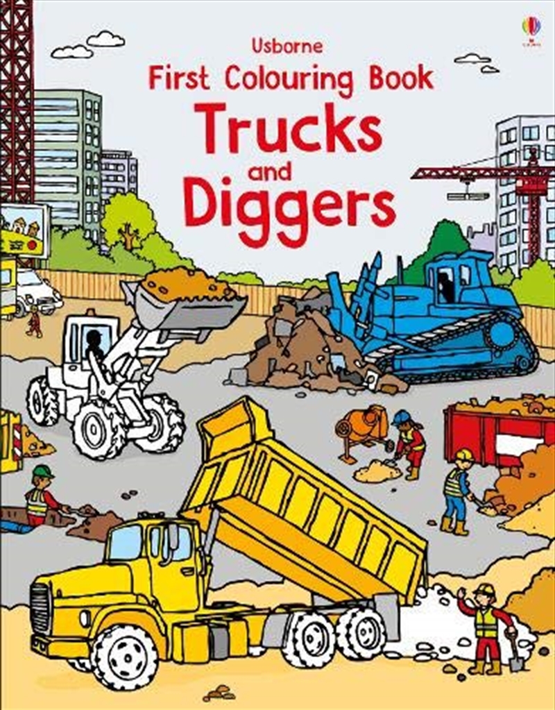 First Colouring Book Trucks and Diggers (First Colouring Books)/Product Detail/Kids Colouring