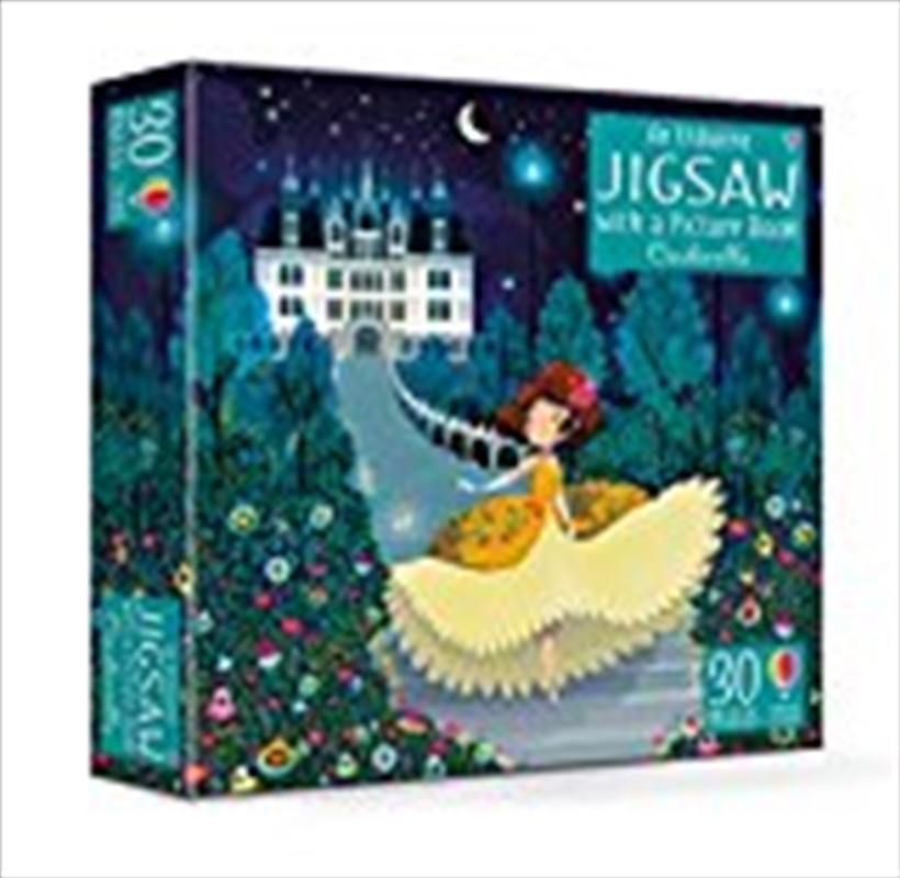 An Usborne Jigsaw With A Picture Book Cinderella (usborne Jigsaws)/Product Detail/Childrens