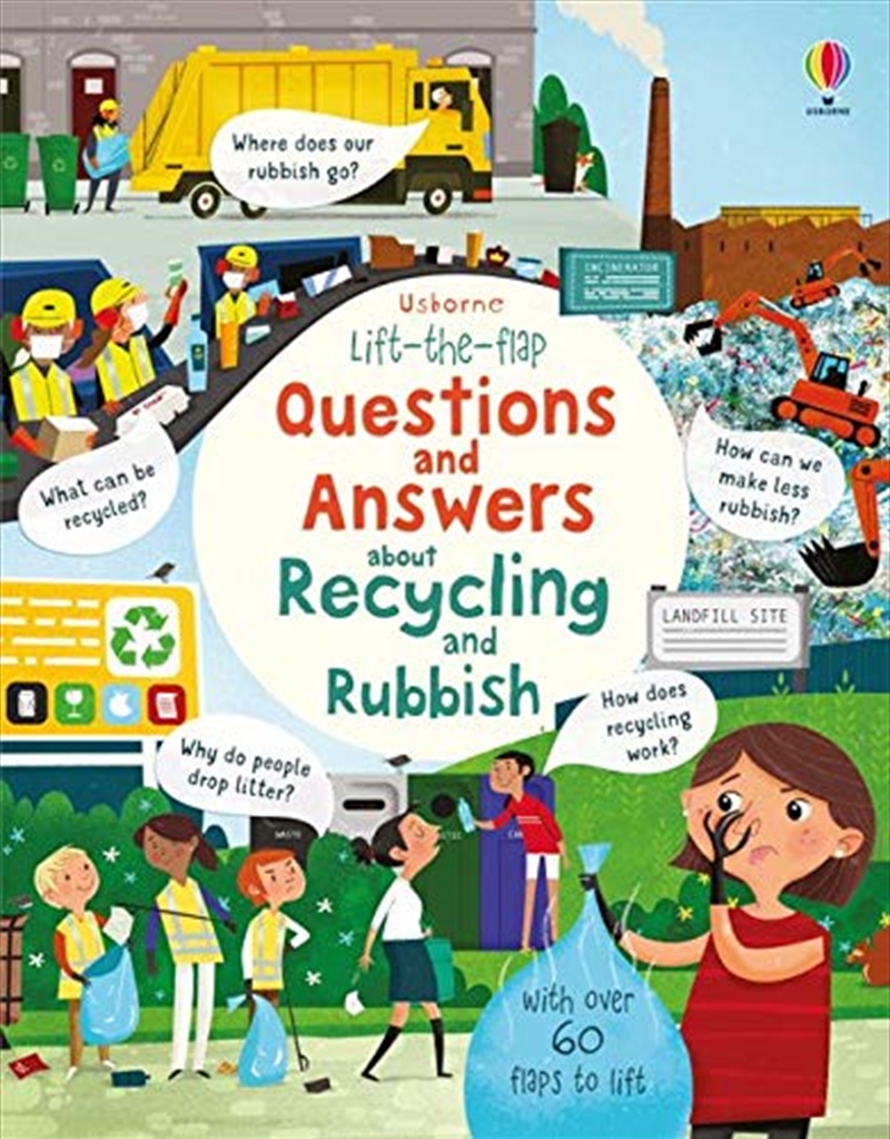 Lift the Flap Questions and Answers about Recycling and Rubbish/Product Detail/Early Childhood Fiction Books