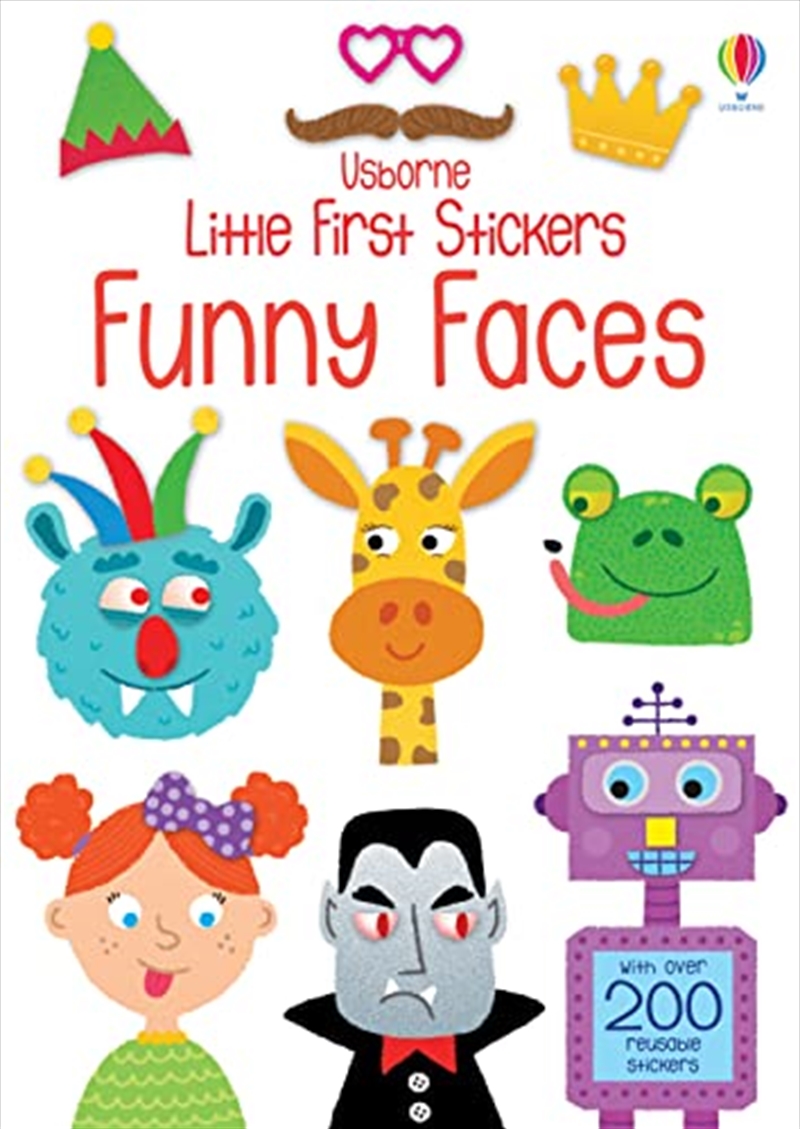 Little First Stickers Funny Faces/Product Detail/Kids Colouring