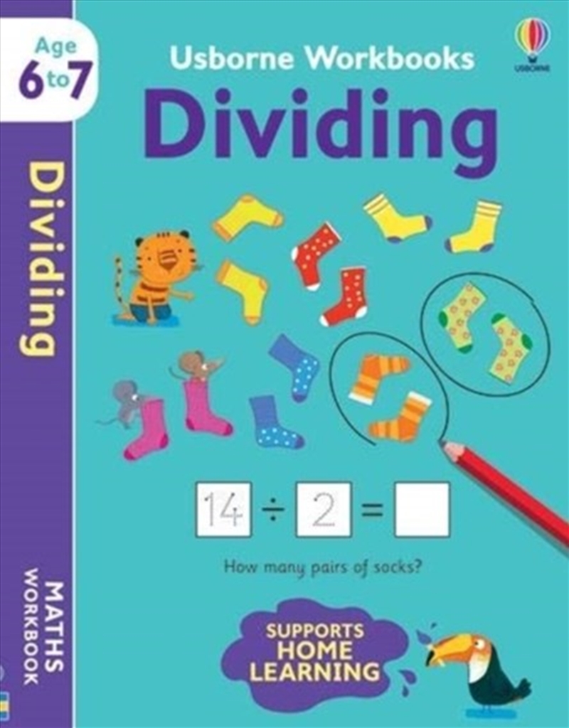 Usborne Workbooks Dividing 6-7: 1/Product Detail/Maths