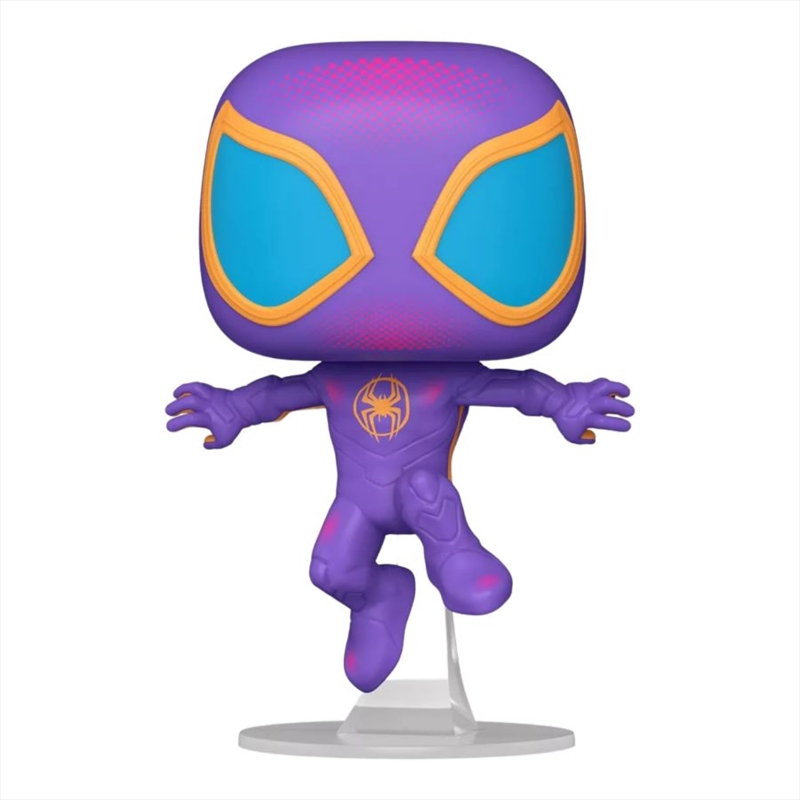 Spider-Man: Across the Spider-Verse - Spider-Man US Exclusive Blacklight 10" Pop! Vinyl [RS]/Product Detail/Movies