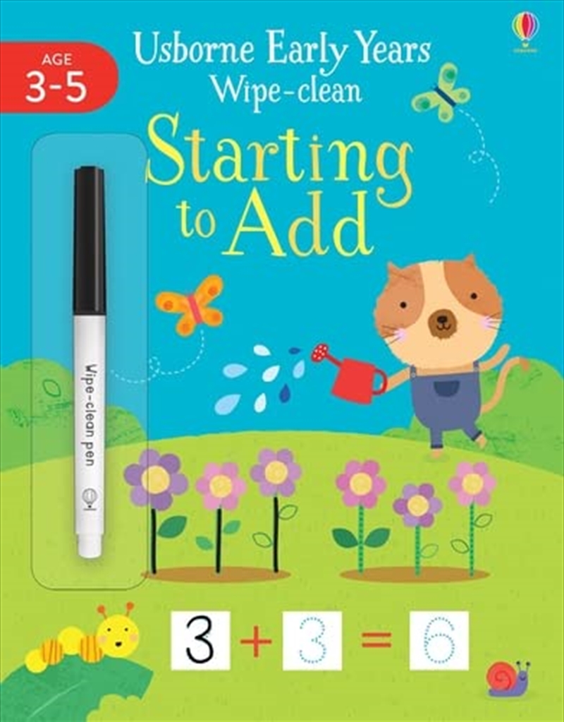 Starting to Add - Wipe-Clean - Early Years/Product Detail/Kids Educational