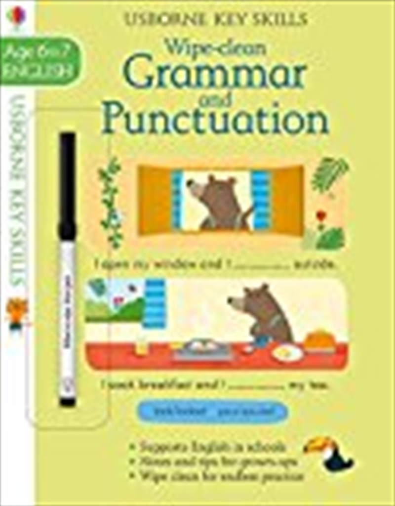 Wipe Clean Grammar And Punctuation 6-7 (Key Skills)/Product Detail/English