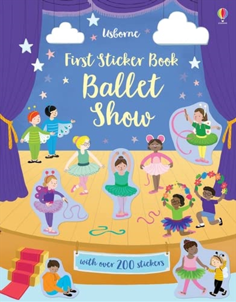 Buy First Sticker Book Ballet Show (First Sticker Books) Online | Sanity