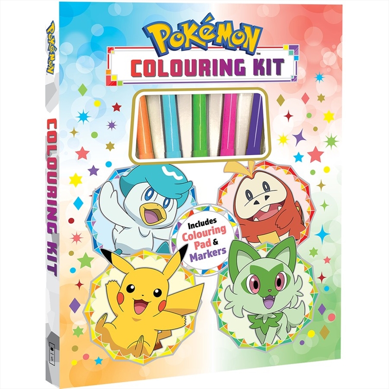 Pokemon: Colouring Kit/Product Detail/Kids Colouring