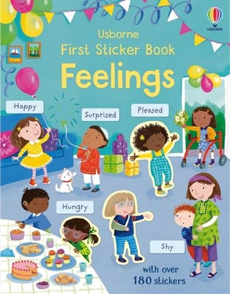 First Sticker Book Feelings/Product Detail/Kids Activity Books