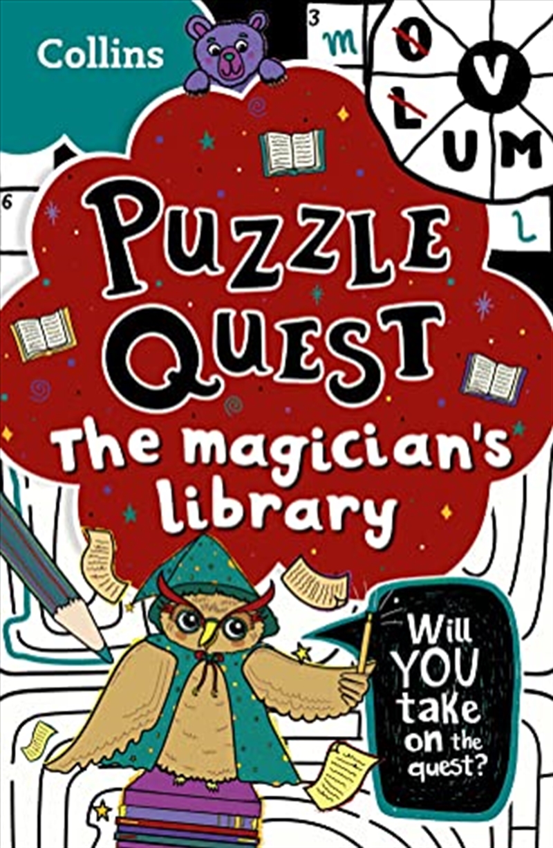 The Magician’S Library: Will You Take On The Quest? (Puzzle Quest)/Product Detail/Childrens