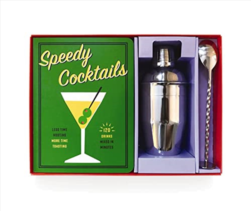 Speedy Cocktail Kit: 120 Drinks Mixed In Minutes (including A Jigger, Muddler, And Mixer)/Product Detail/Recipes, Food & Drink