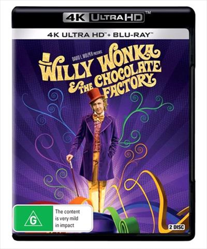 Willy Wonka And The Chocolate Factory - Limited Edition  Blu-ray + UHD UHD/Product Detail/Family
