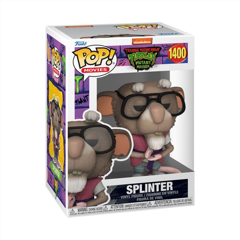 Teenage Mutant Ninja Turtles: Mutant Mayhem (2023) - Splinter Pop! Vinyl/Product Detail/Movies