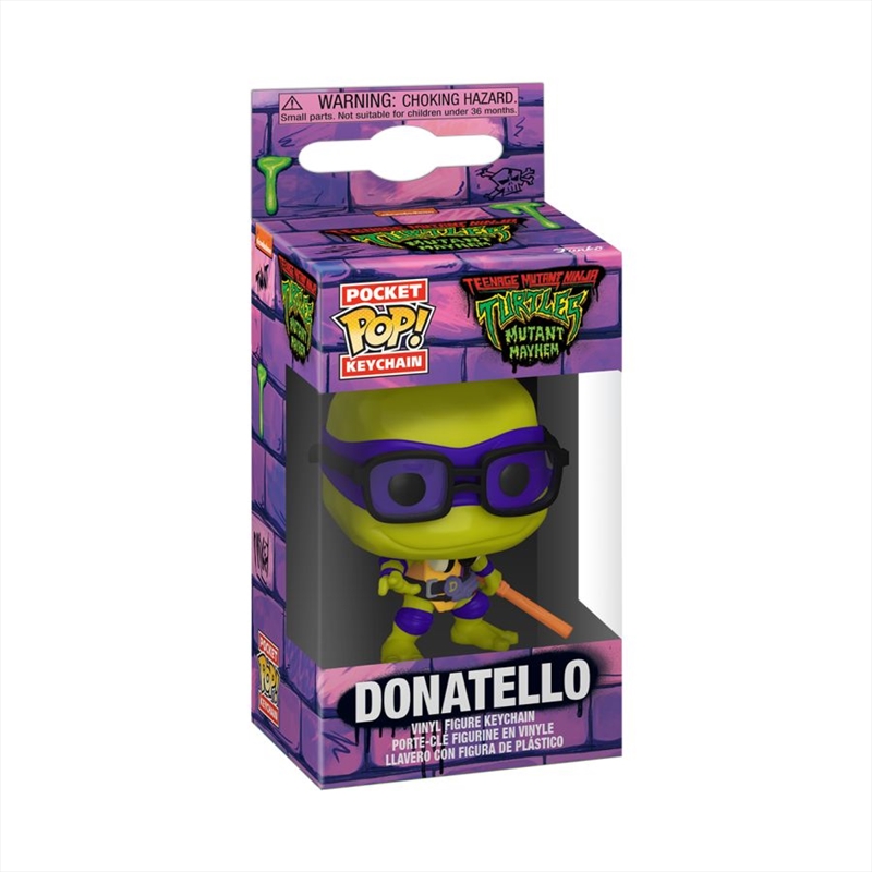 Teenage Mutant Ninja Turtles: Mutant Mayhem (2023) - Donatello Pop! Keychain/Product Detail/Pop Vinyl Keychains