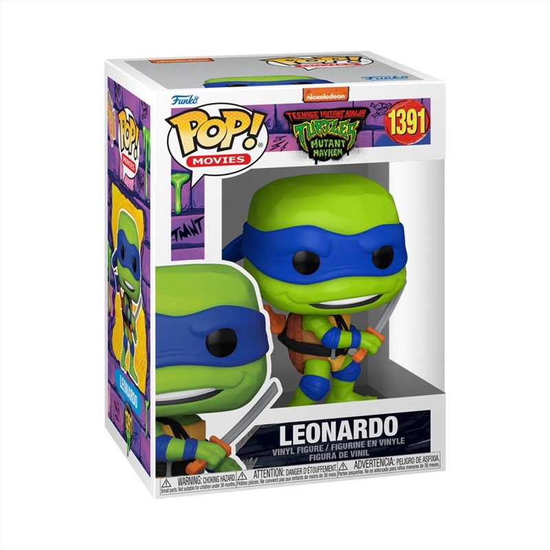 Teenage Mutant Ninja Turtles: Mutant Mayhem (2023) - Leonardo Pop! Vinyl/Product Detail/Movies