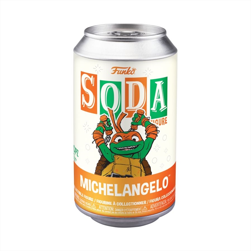 Teenage Mutant Ninja Turtles: Mutant Mayhem (2023) - Michelangelo Vinyl Soda/Product Detail/Vinyl Soda