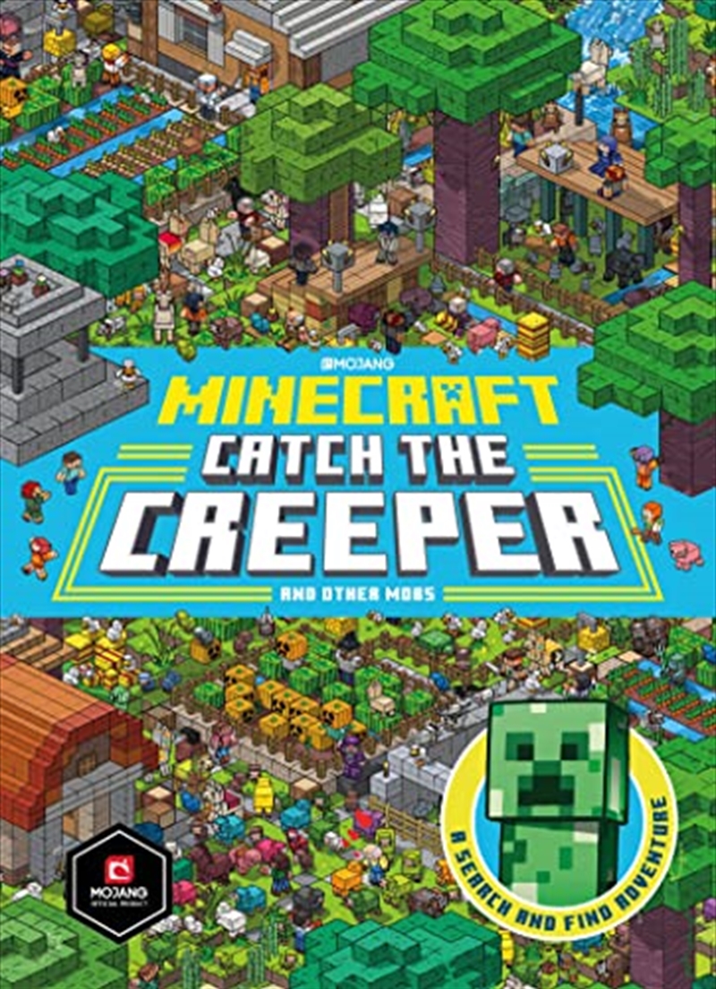Minecraft Catch the Creeper and Other Mobs: A Search and Find Adventure/Product Detail/Kids Colouring
