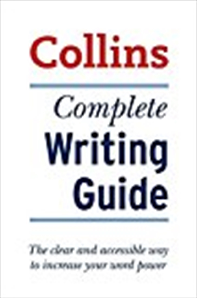 Collins Complete Writing Guide/Product Detail/English