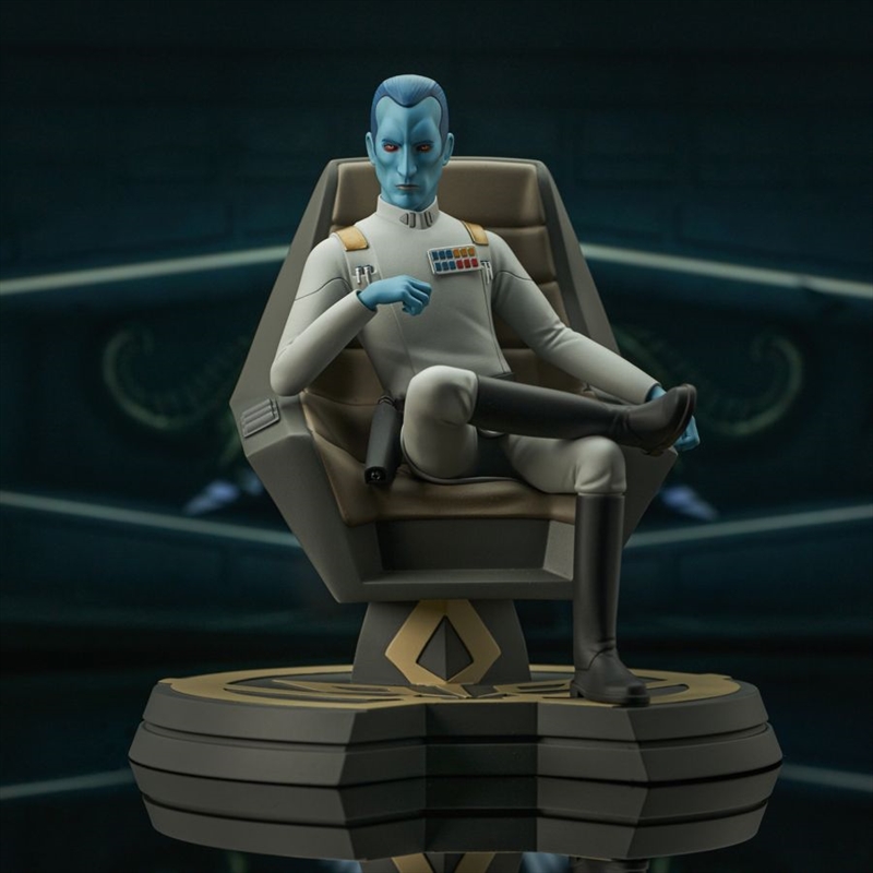 Star Wars: Rebels - Grand Admiral Thrawn (on Throne) Premier Collection Statue/Product Detail/Statues