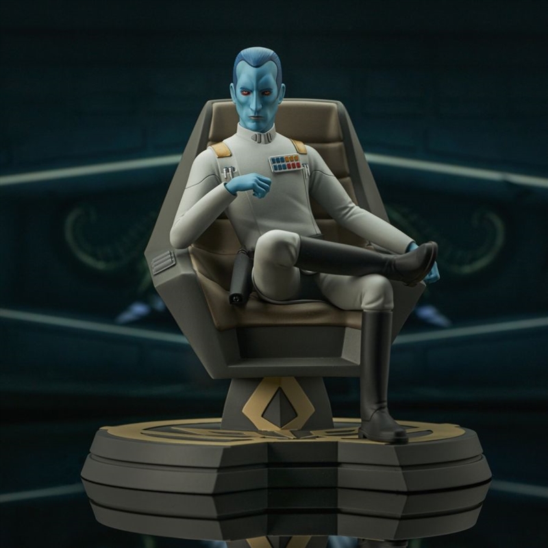 Star Wars: Rebels - Grand Admiral Thrawn (on Throne) Premier Collection Statue/Product Detail/Statues