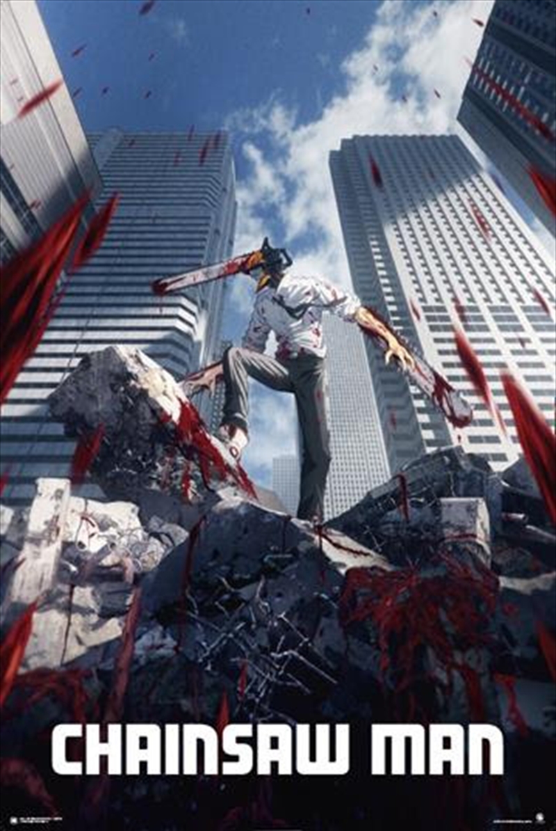 Denji Chainsaw Man Poster/Product Detail/Posters & Prints