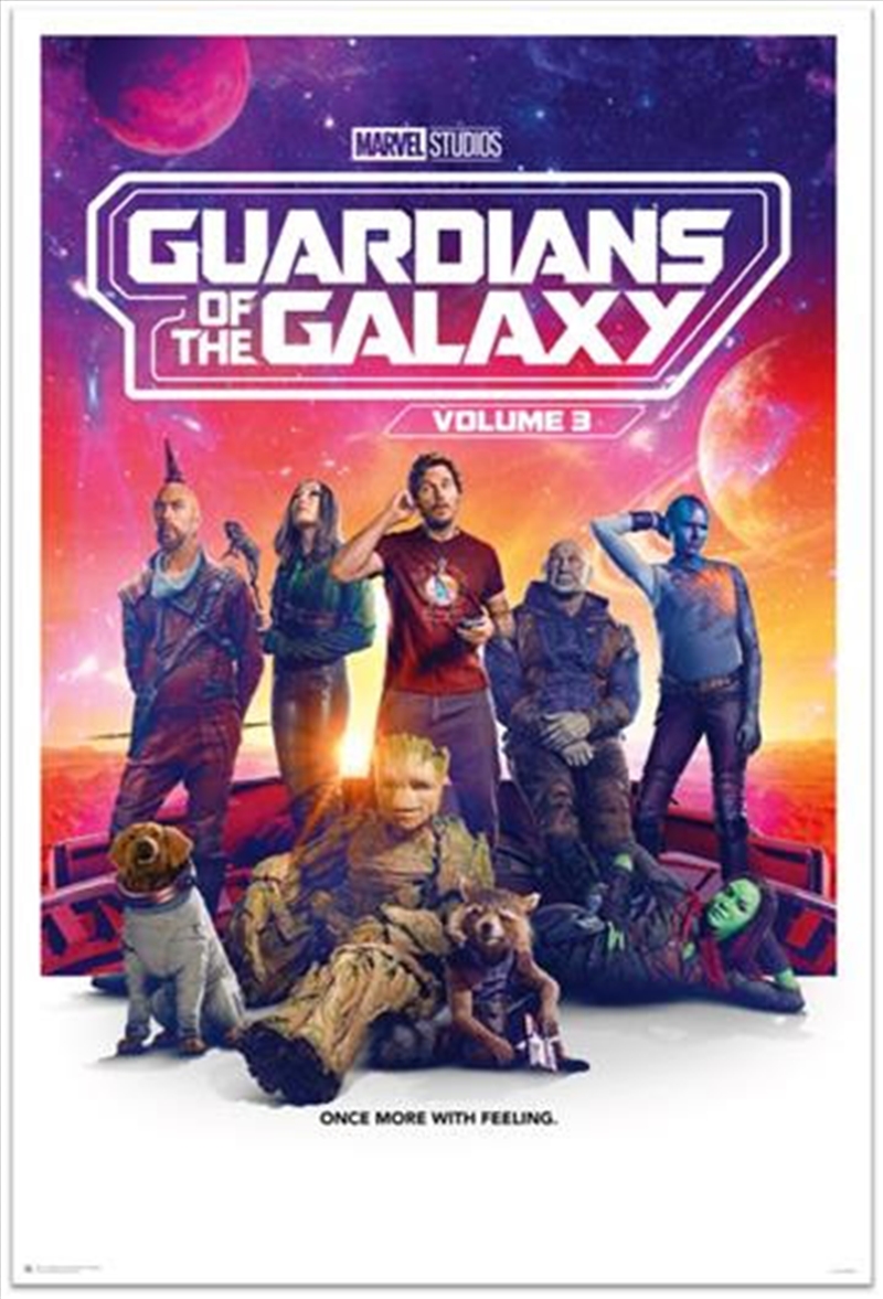 Guardians Of The Galaxy 3 Once More With Feeling Poster/Product Detail/Posters & Prints