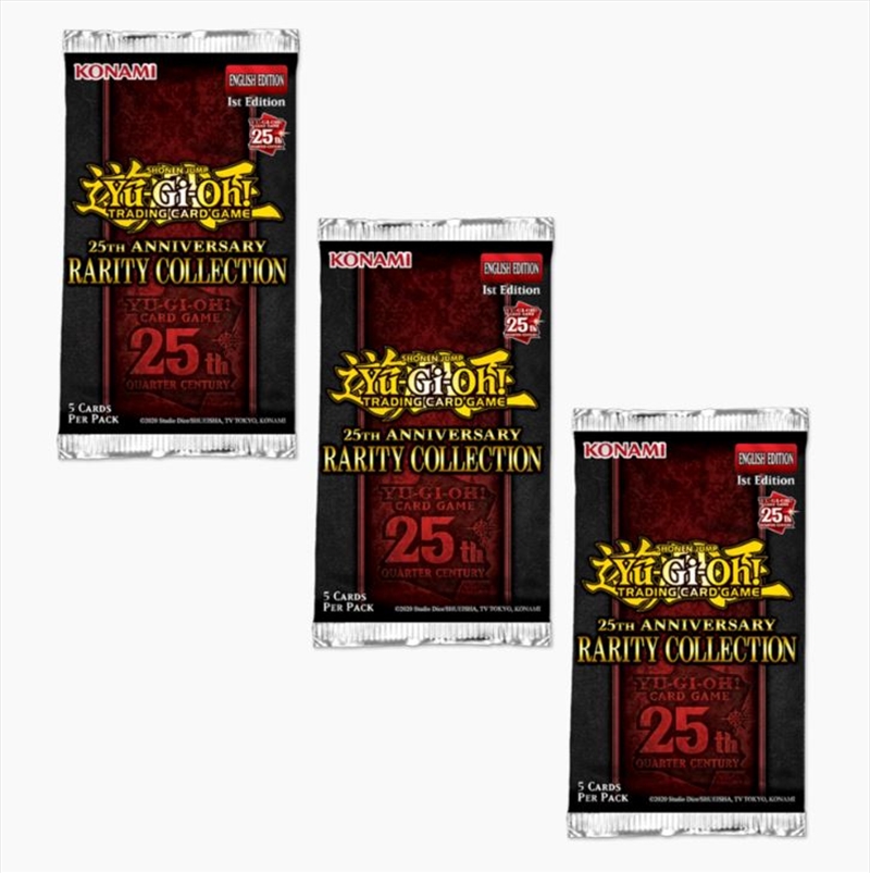 Yu-Gi-Oh! - 25th Anniversary Rarity Collection 3-Pack Tuckbox/Product Detail/Card Games