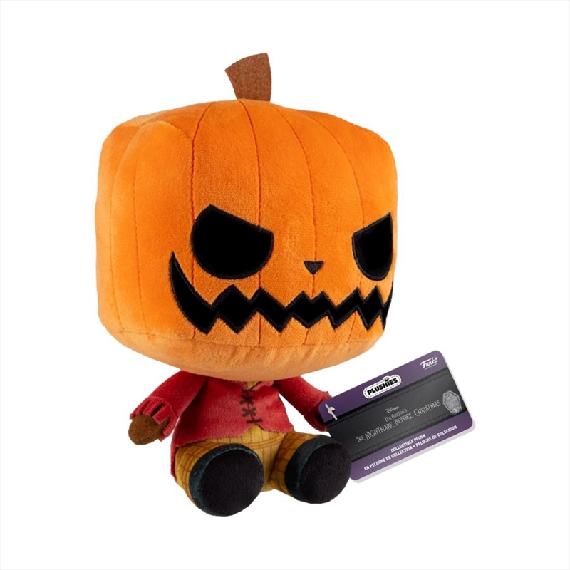 Nightmare Before Christmas 30th Anniversary - Pumpkin King 7" Plush/Product Detail/Plush Toys