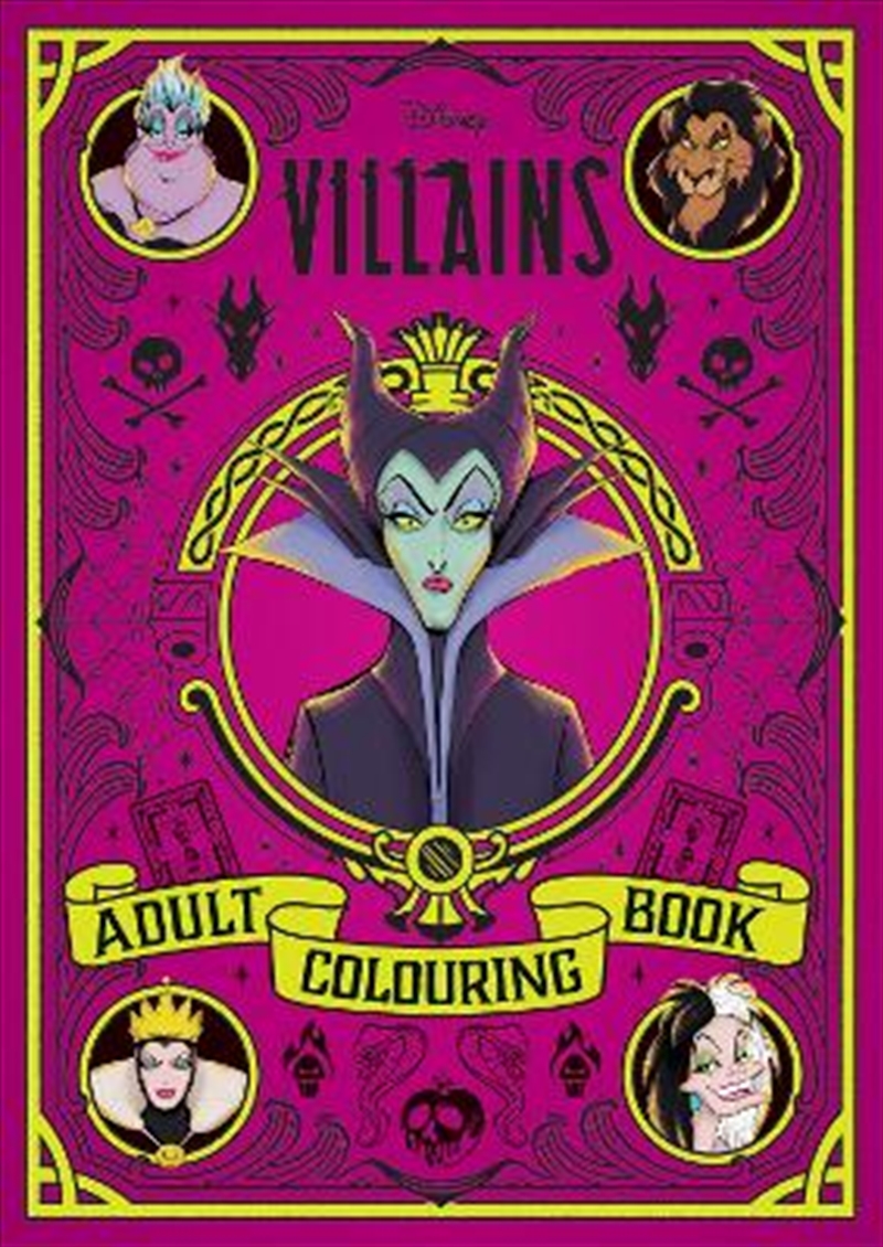 Disney Villains Adult Colouring Book/Product Detail/Kids Colouring