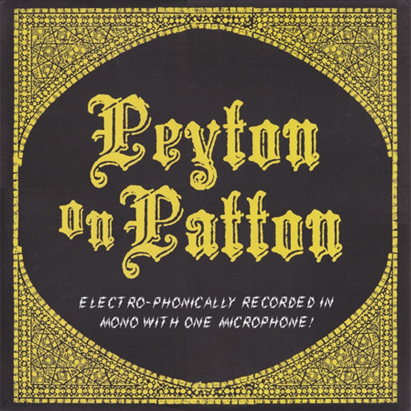 Peyton On Patton/Product Detail/Blues