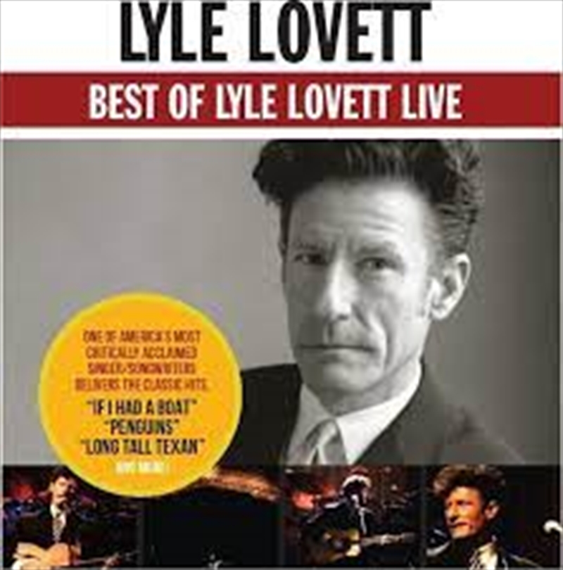 Best Of Lyle Lovett Live/Product Detail/Country