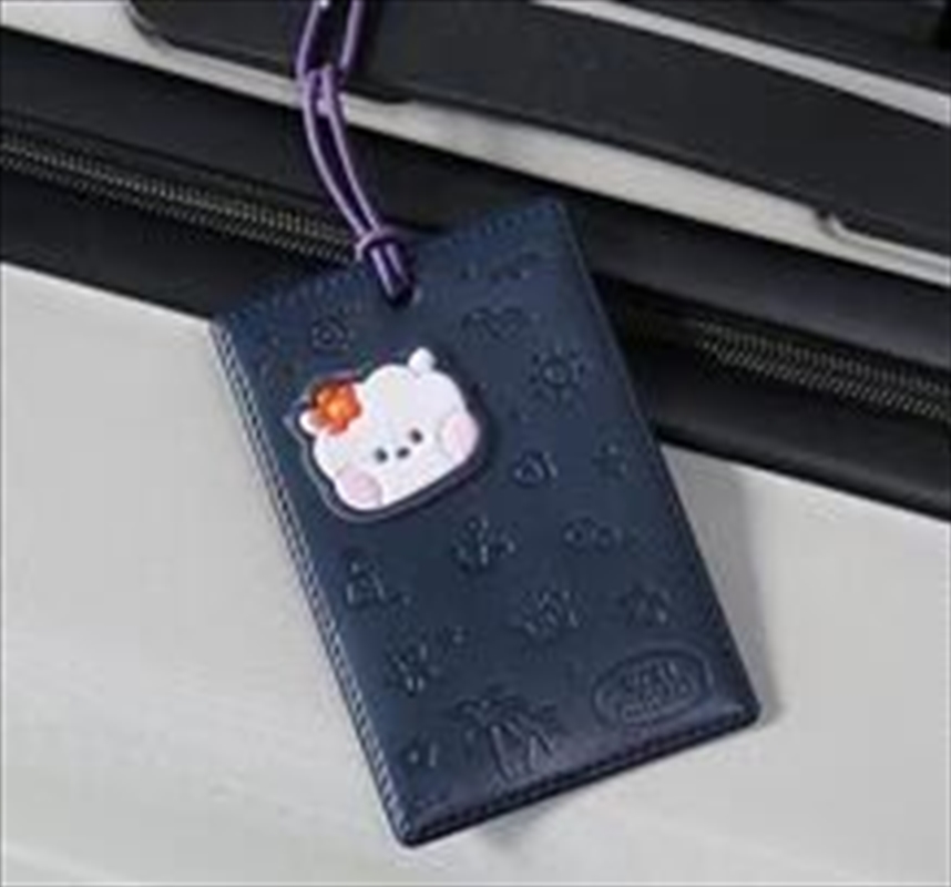 BT21 Minini Leather Patch Travel Tag Vacance RJ/Product Detail/KPOP Merch