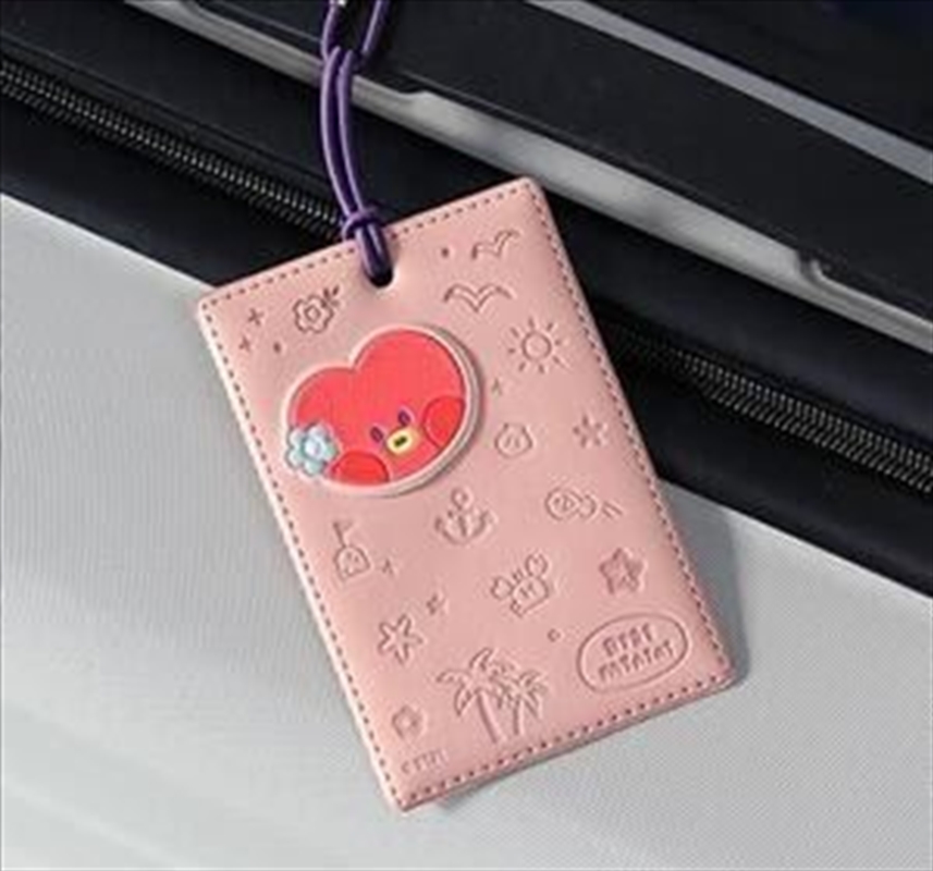 BT21 Minini Leather Patch Travel Tag Vacance Tata/Product Detail/KPOP Merch