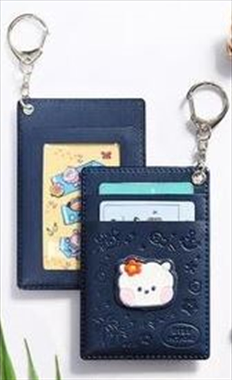 BT21 Minini Leather Patch Card Holder Vacance RJ/Product Detail/KPOP Merch