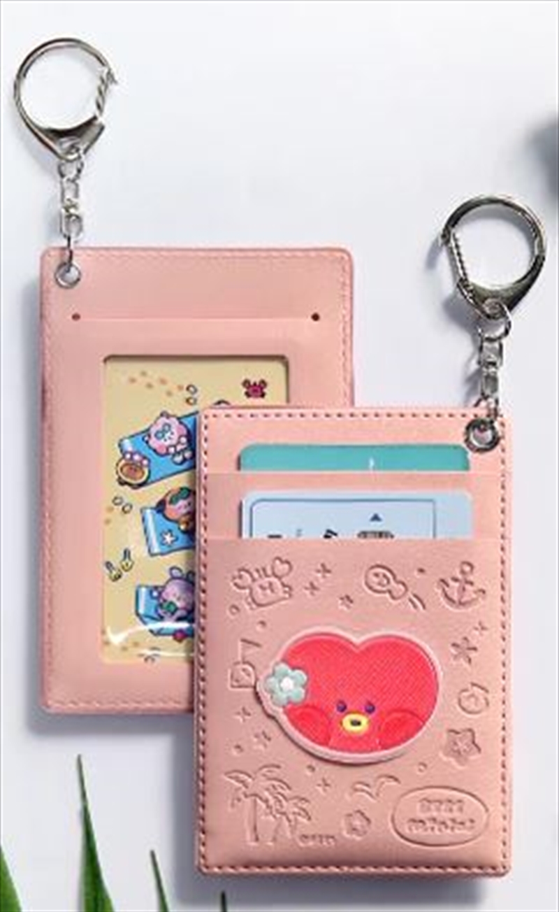 BT21 Minini Leather Patch Card Holder Vacance Tata/Product Detail/Wallets