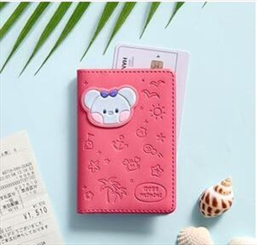 BT21 Minini Leather Patch Card Case Vacance Koya/Product Detail/Wallets