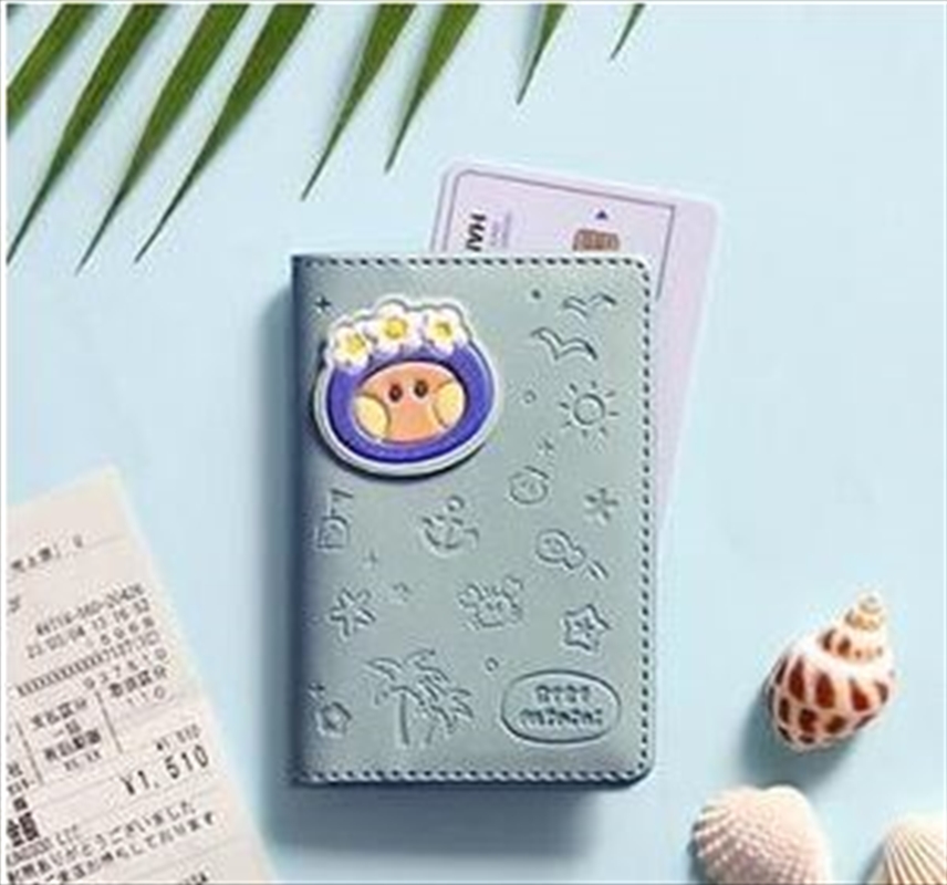 BT21 Minini Leather Patch Card Case Vacance Shooky/Product Detail/KPOP Merch