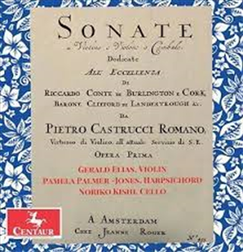 Sonate A Violino E Violone/Product Detail/Classical