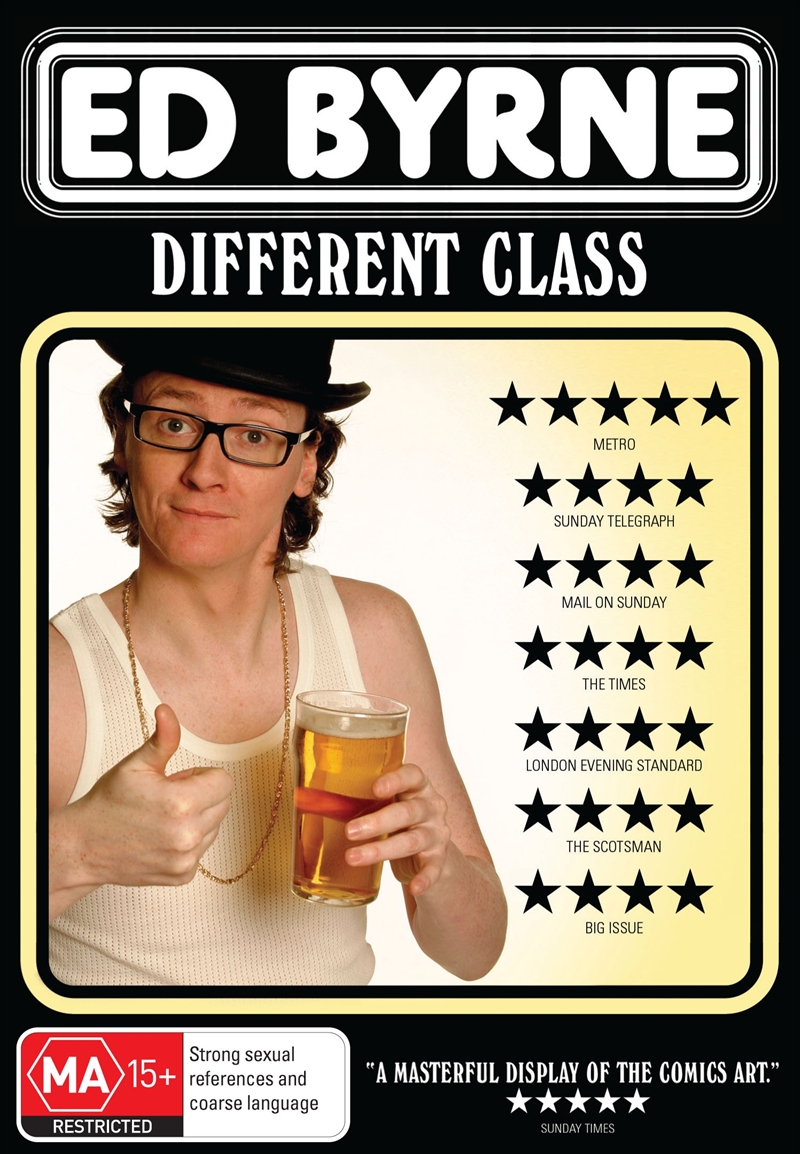 Ed Byrne: Different Class/Product Detail/Standup Comedy