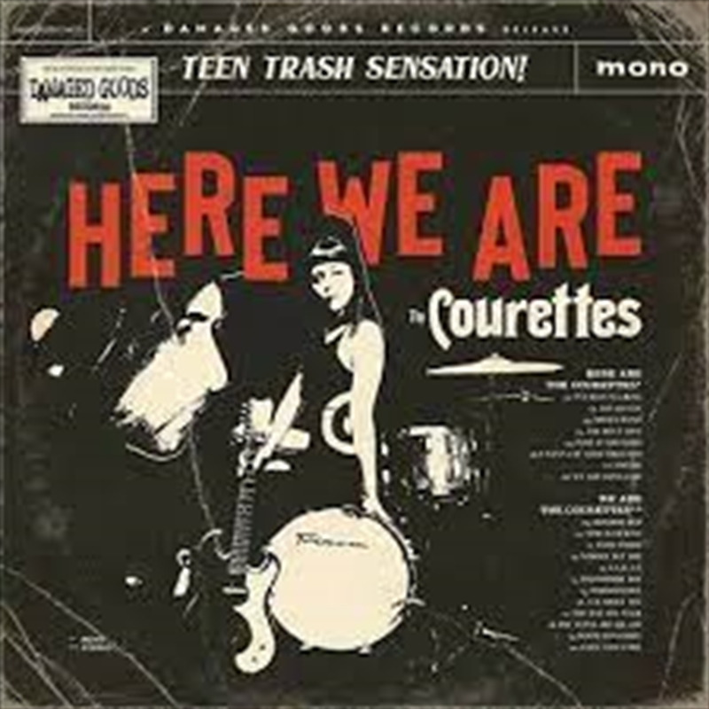 Here We Are The Courettes/Product Detail/Rock/Pop