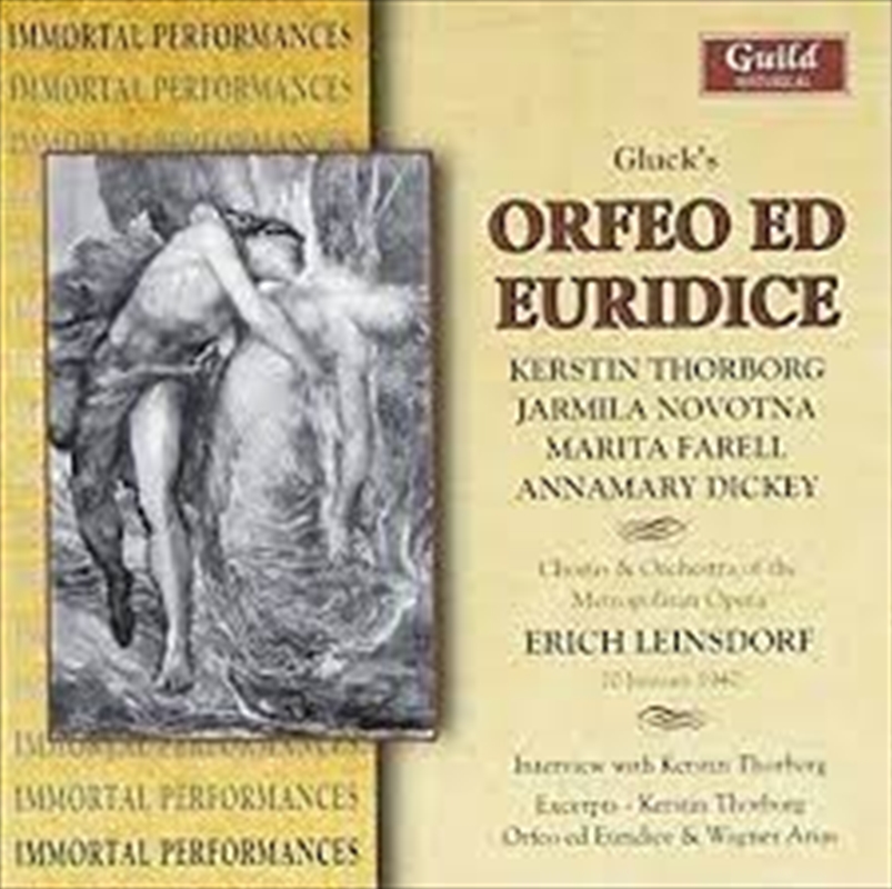 Orfeo Ed Euridice 1940/Product Detail/Classical