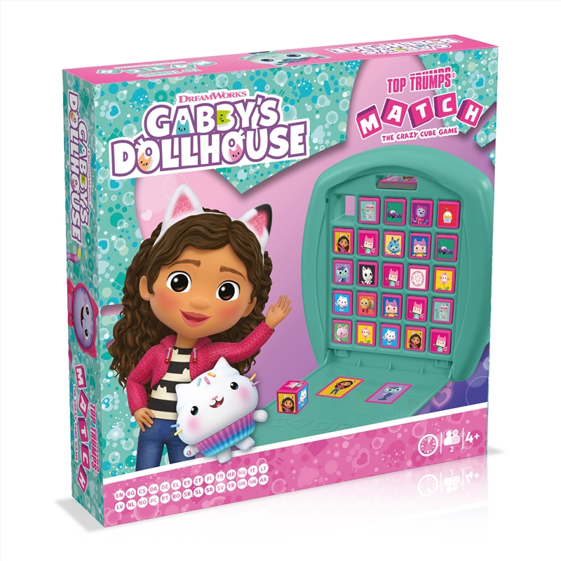 Gabby's Dollhouse Top Trumps Match/Product Detail/Board Games