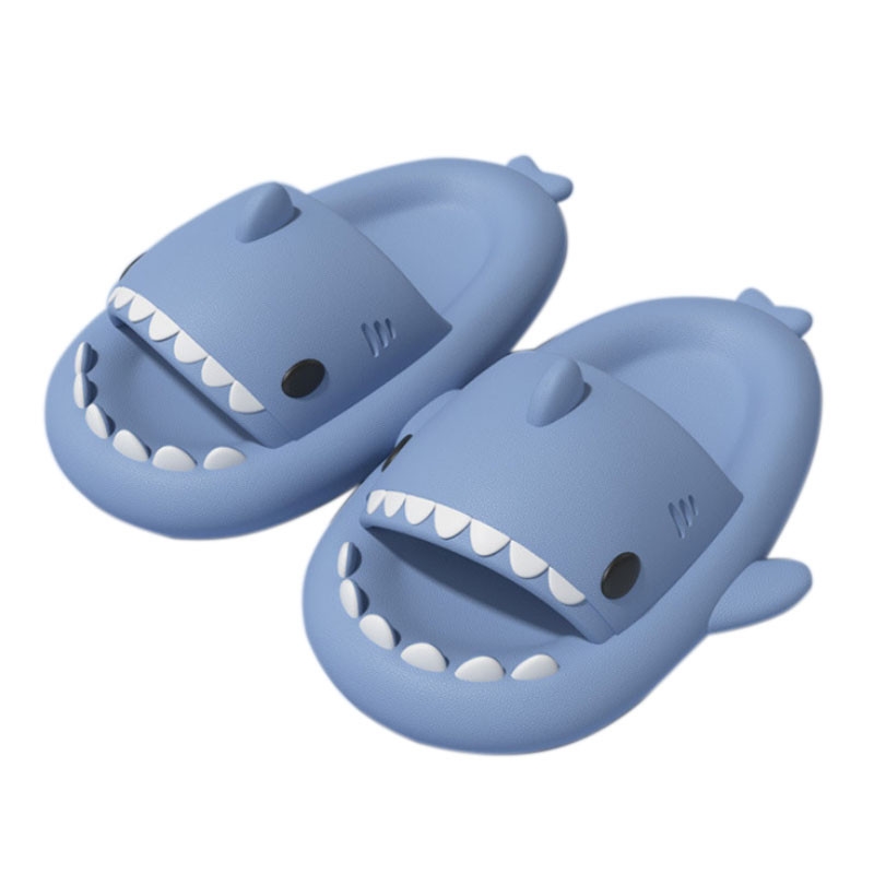 Cartoon Shark - Blue 40/41/Product Detail/Footwear
