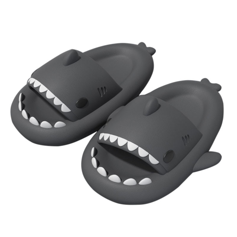 Cartoon Shark: Dark Grey 36/37/Product Detail/Footwear
