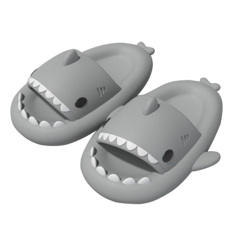 Cartoon Shark Light Grey 40/41/Product Detail/Footwear