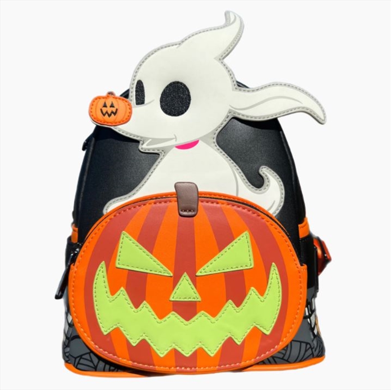 Loungefly Nightmare Before Christmas - Zero Pumpkin US Exclusive Backpack [RS]/Product Detail/Bags