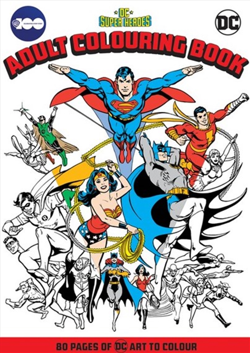 Justice League: Adult Colouring Book/Product Detail/Kids Colouring