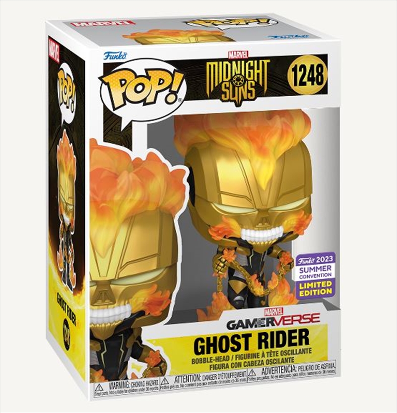 Marvel - Midnight Suns Ghost Rider Pop! SD23 RS/Product Detail/Convention Exclusives