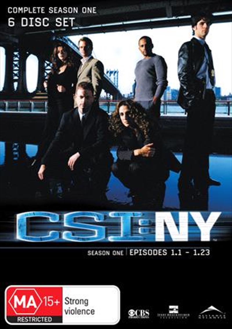 CSI- NY - Season 01/Product Detail/Drama